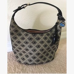 Dooney & Bourke Classic Signature Quilt Hobo Purse